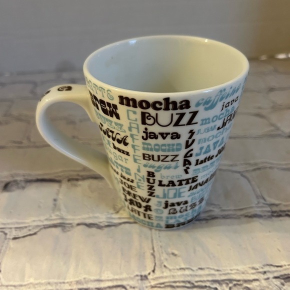 JONATHAN ADLER FOR BARNES & NOBLE JAVA/MOCHA/LATTE PRINT CUP/MUG - Picture 2 of 8